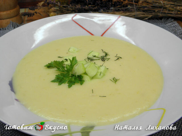 Вишисуаз - холодный картофельный суп - фото рецепта