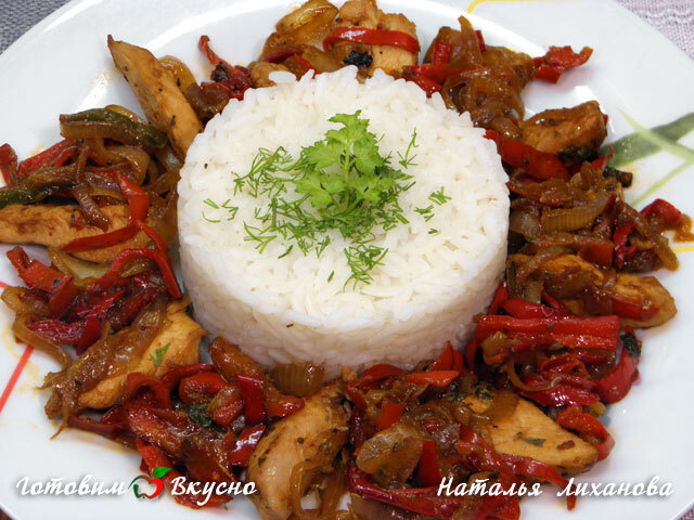 Куриное филе в соевом соусе с овощами - фото рецепта