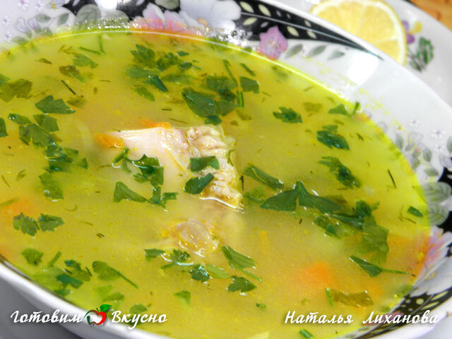 Суп из индейки с рисом - фото рецепта