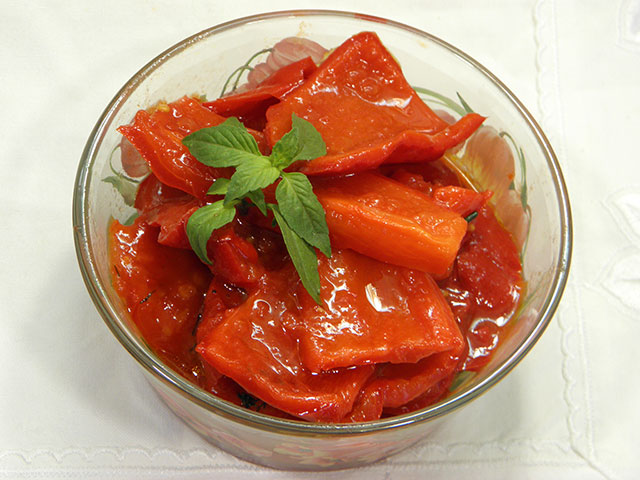Лечо с красным болгарским перцем - фото рецепта