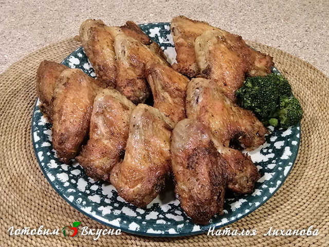 Куриные крылышки в духовке - фото рецепта